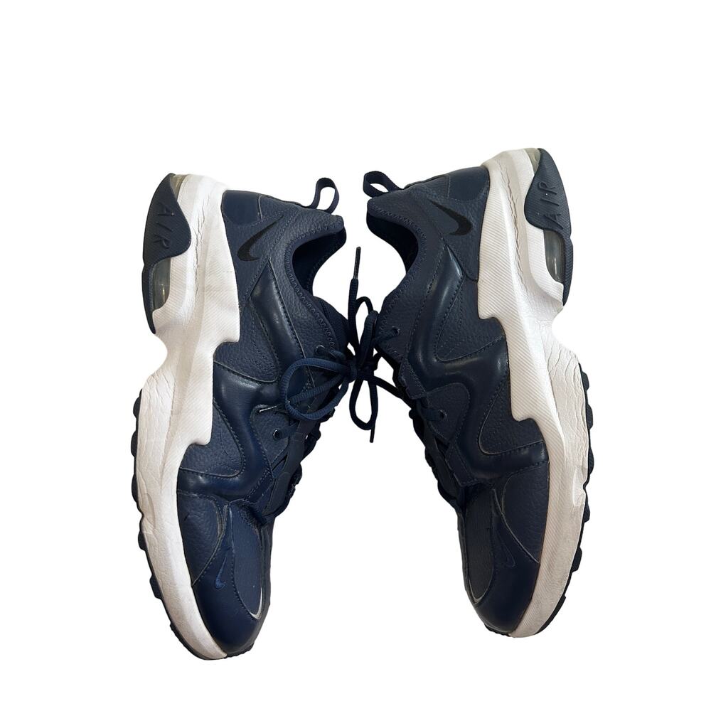 Nike Air Max Graviton Midnight Navy Leather Men’s Sneaker Shoe Size 14 shoes